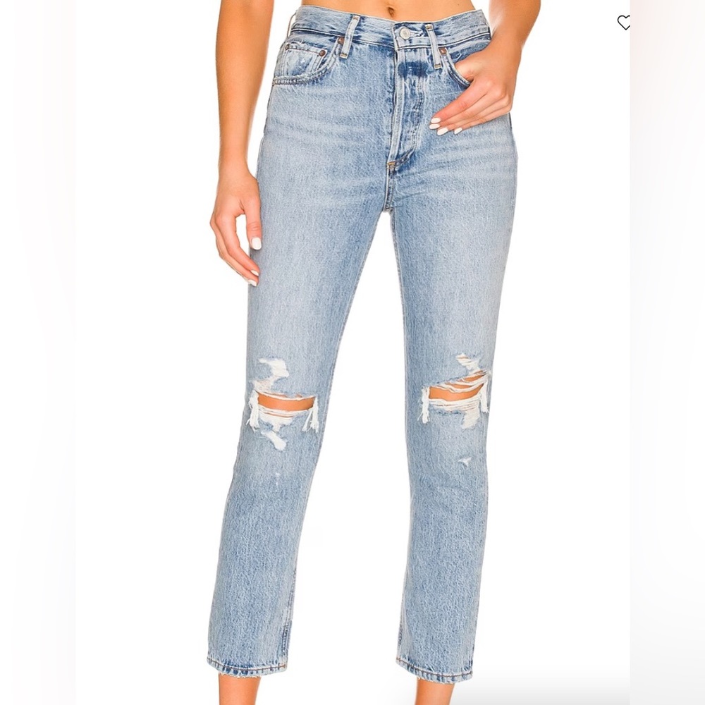 Agolde Riley Straigh Crop Jean